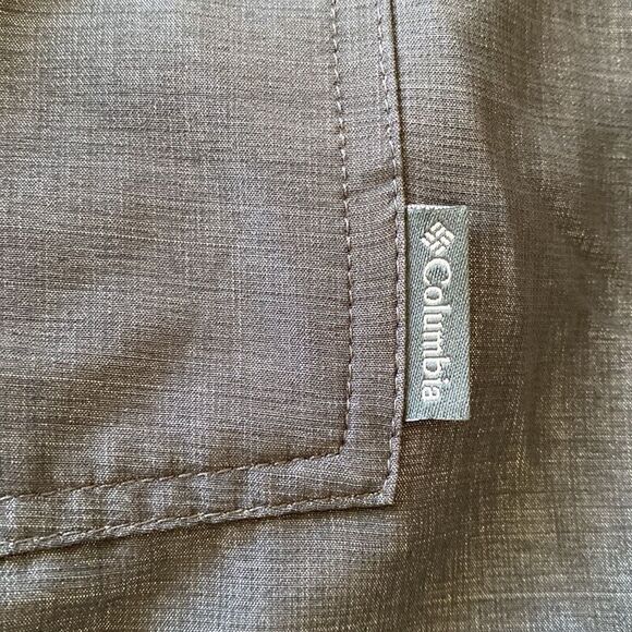 Columbia Men’s Long Sleeve Shirt Gray Omni-Wick Lightweight Performance Size L - Picture 8 of 10